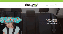 Desktop Screenshot of cozydozee.com